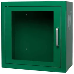 ARKY - Defibrillator Innenschrank in grün - ohne Alarm und AED Sticker