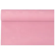 Papstar Tischdecke Papiertischtuch mit Damastprägung 6 m x 1,2 m Rosa