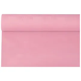 Papstar Tischdecke Papiertischtuch mit Damastprägung 6 m x 1,2 m Rosa