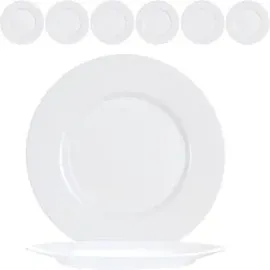 Arcoroc 6 ARCOROC Teller Everyday White weiß 26,5 cm