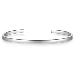 Glanzstücke München Armreif Sterling Silber in 17,0 cm, flexibel einstellbar Damen 