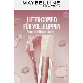 Maybelline New York Lifter Gloss 003 Moon + Lifter Liner Lippenkonturenstift 007 Big Lift Geschenkset
