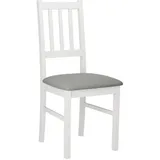 MIRJAN24 Stuhl Bos IV (1 Stück), aus Buchenholz, 43x40x94 cm grau