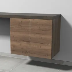 Anbau-/Solitärschrank mit Tür 2morrow (P2334) 510x600x420 Weiß-Matt