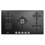 De'Longhi De’Longhi NSL 590 NC, Schwarz, Integriert, 90 cm, Gaskochfeld, Glaskeramik, 5 Zone(n) - Schwarz