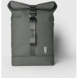 THE URBAN SOCIETY ROLLTOP Laptoprucksack Green, grün schwarz