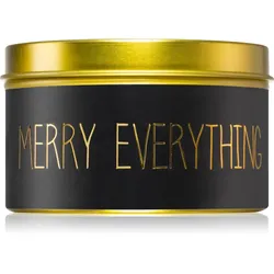My Flame Warm Cashmere Merry Everything & Happy Always Duftkerze in blechverpackung 8x4,5 cm