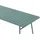 vente-unique Gartentisch 160 x 74,5 x 80 cm Mandelgrün/Grün