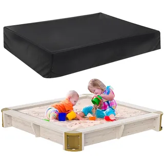 Dxmcgttbd Sandkastenabdeckung, Oxford-Stoff Kordelzug Sandkastenabdeckung, Wasserdicht, Winddicht, Staubdicht, UV Beständig, für Sandkasten Pool Garten (150X150)