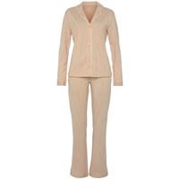 VIVANCE DREAMS Damen Pyjama rosa-gestreift Gr.32/34