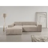 werk2 Ecksofa »Zeus-L«, Curvy Trend Ecksofa mit urbaner Optik