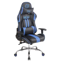 CLP Gaming Bürostuhl Limit XM Kunstleder schwarz/blau