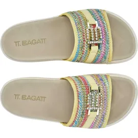 tt.bagatt Bagatt Dalia Evo Pantolette Mehrfarbig - gelb, - 41