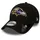 New Era 9FORTY Cap schwarz One Size