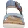 remonte Riemchensandalen Damen Blau 37