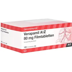 Verapamil AbZ 80 mg Filmtabletten 100 St
