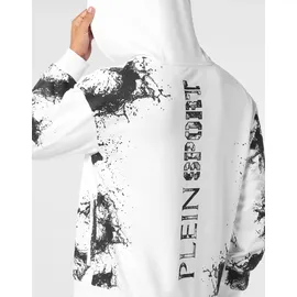 Plein Sport Splash Kapuzenjacke Herren Weiß L