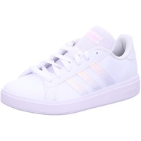 adidas Damen Grand Court Base 2.0 Sneaker, FTWR White/FTWR White/Clear Pink, 38 EU
