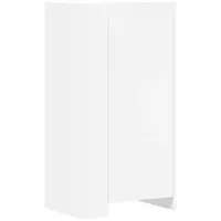 VidaXL Schuhschrank Weiß 52x37,5x100 cm Holzwerkstoff