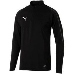 PUMA Final Training 1/4 Zip Top Herren Trainings-Shirt mit dryCELL Sport-Shirt 655289 03 Schwarz - S