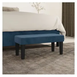 vidaXL Sitzbank Dunkelblau 70 x 30 x 30 cm Samt