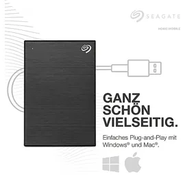 Seagate One Touch 5 TB USB 3.0 Schwarz STKZ5000400