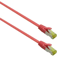 Helos ultra flex Patchkabel S/FTP Cat 6a TPE rot