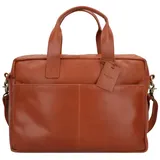 Burkely Vintage River Aktentasche Leder 41 cm Laptopfach braun