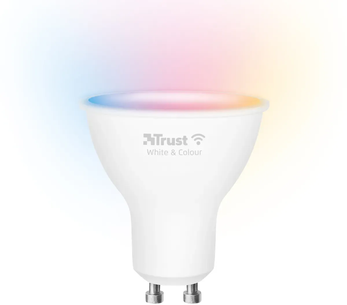 Trust GU-10 RGBCW LED SPOT WI-FI Smarter WiFi LED-Strahler, weiß und farbig, Fassung GU10, von Ihrem Smartphone/Tablet zu steuern