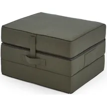 Atlantic Home Collection Sessel Larry 75 x 45 x 65 cm Grün mit Gästebettfunktion