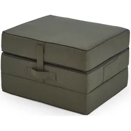 Atlantic Home Collection Sessel Larry 75 x 45 x 65 cm Grün mit Gästebettfunktion