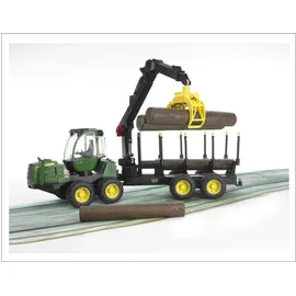Bruder 02133 - John Deere 1210E Rückezug inkl. Holzgreifer 1:16