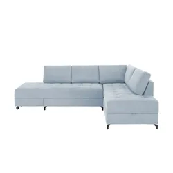 smart Ecksofa  Carla , blau , Maße (cm): B: 291 H: 88 T: 222