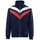 TRIGEMA Sweatjacke TRIGEMA "TRIGEMA Sweatjacke mit praktischen Taschen", Herren, Gr. XL, blau (navy), 70% Baumwolle, 30% Polyester, casual, Sweatjacken