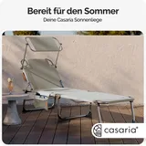 CASARIA Sonnenliege Ibiza Creme