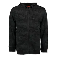 Tom Collins Hooded Sweatjacke Huntsman schwarz, Größe 4XL