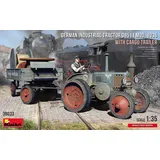 MiniArt 550038033 - 1:35 Dt. In. Traktor D8511 m. Anhän. (1)