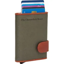 The Chesterfield Brand Delsbo Cardholder Unisex Kartenetui steel green