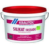 Silikatfarbe Silikat Fassade weiß 12,5l Krautol