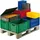 La-Ka-Pe Transport-Stapelkasten B400xT300xH175 mm gelb, geschlossen ohne Griffloch