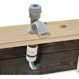 EXIT TOYS Holzsandkasten Aksent mit Küche grau