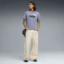 Puma Essentials 2 Colour No. 1 Logo T-Shirt grau XS
