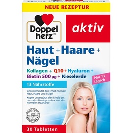 Doppelherz Aktiv Haut + Haare + Nägel Tabletten 30 St.