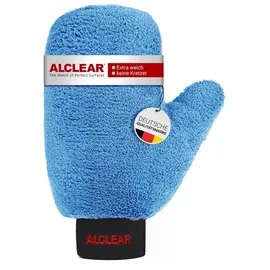 AlClear 950013b Premium Auto Felgenhandschuh, kratzerfrei, 26x12cm Mikrofaser Mikrofasertuch (80% Polyester, 20% Nylon) blau