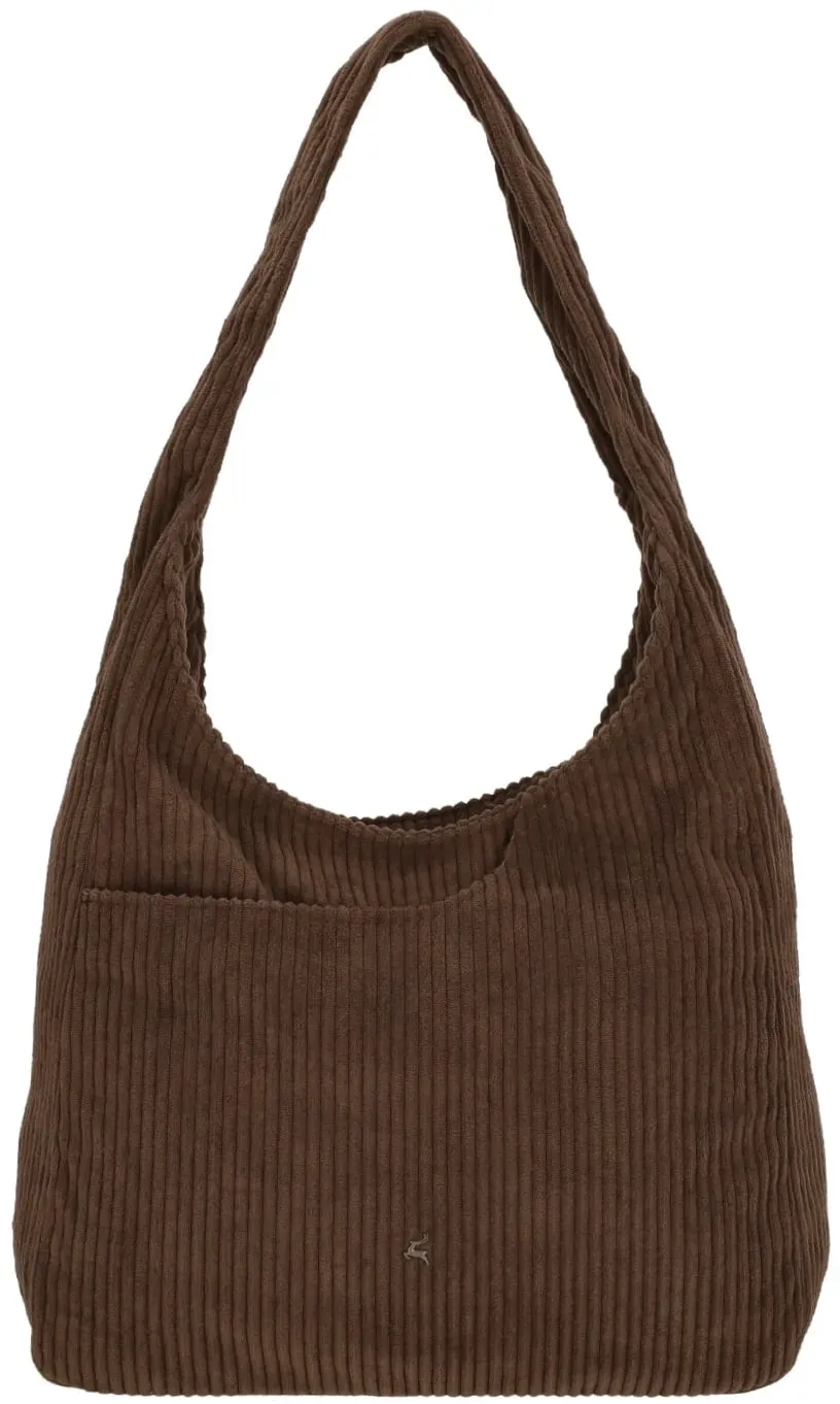 Prato Beuteltasche Corduroy SC12 mocha