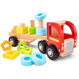 New Classic Toys Truck mit Formensteckspiel