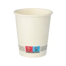 Papstar Pappbecher To Go 0,2 l 50 St. Weiß