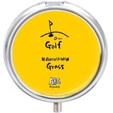 Pillendose Golf Tragbare Pillendose Mit 2 Fächern