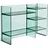 Kartell Sound-Rack Regal 26 x 75 x 53 cm Grün