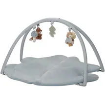 Little Dutch Krabbeldecke mit Spielbogen Activity Baby blau - Forest Friends